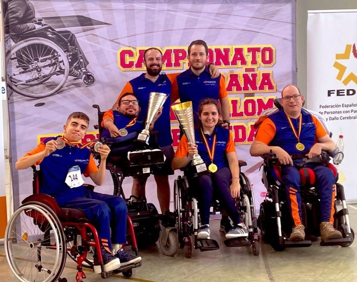 Grandes resultados de Aspace Navarra en el Campeonato de Espa&ntilde;a de Slalom en SR